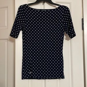 Polka dot Ralph Lauren t-shirt